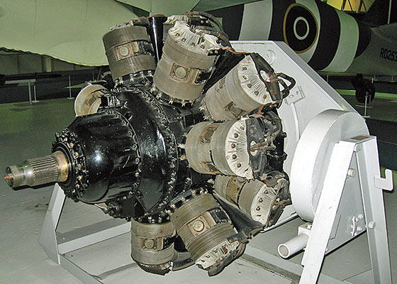 Bristol Hercules XVIII engine