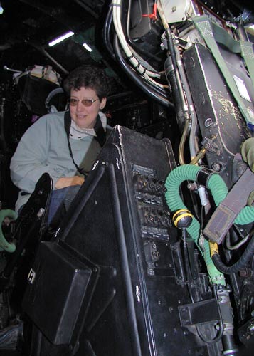 Inside WF922, a Canberra PR3