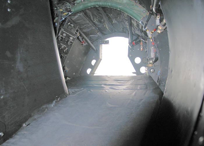 Inside WF922, a Canberra PR3