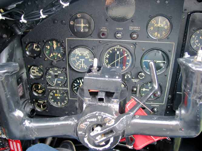 Inside WF922, a Canberra PR3