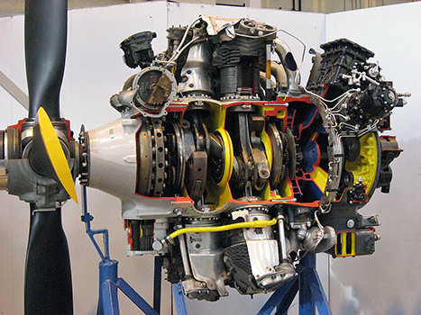 Wright's Cyclone engine