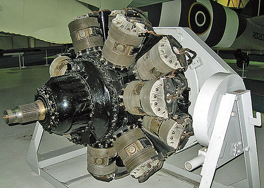 Bristol Hercules radial piston engine